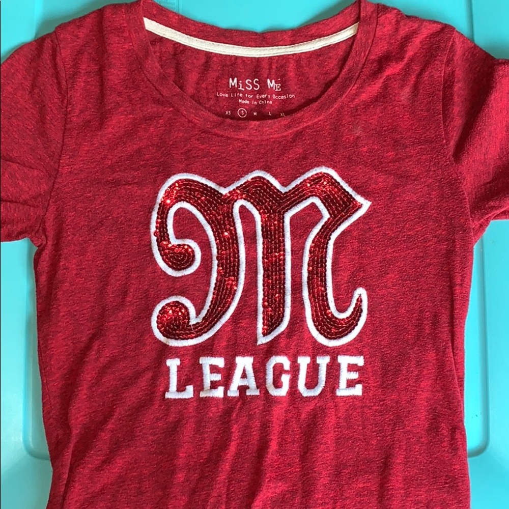 Miss me T-shirt red